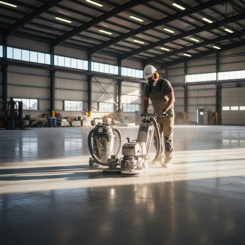 Garage Concrete Polishing Service