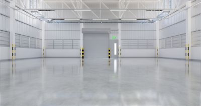 Polished Garage Floor Close-up