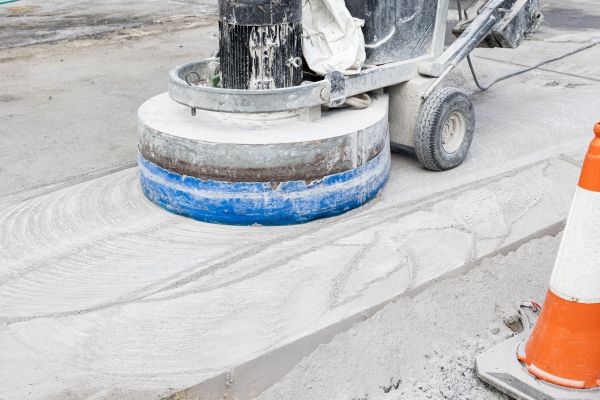 Driveway Concrete Polishing